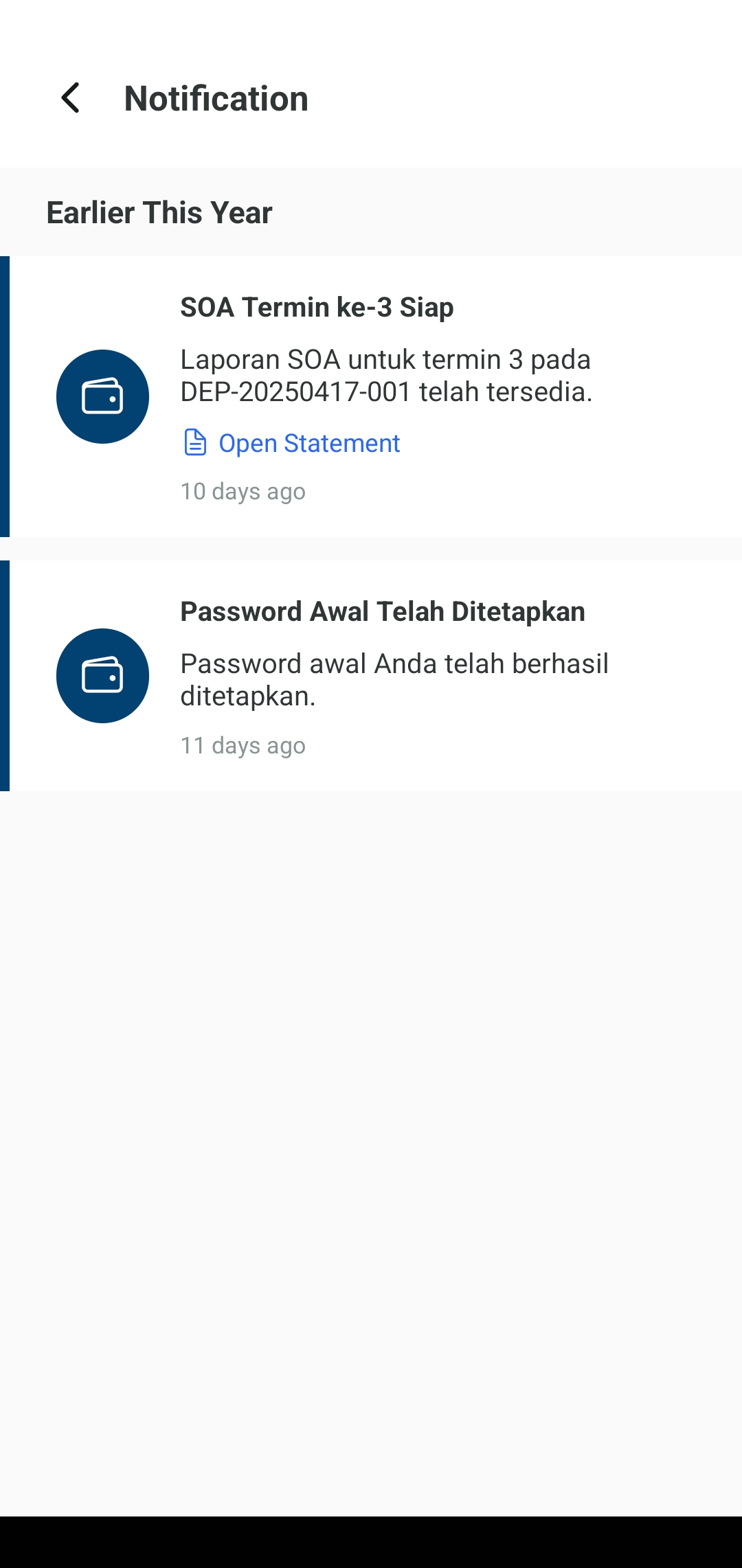 SSM App Notifications